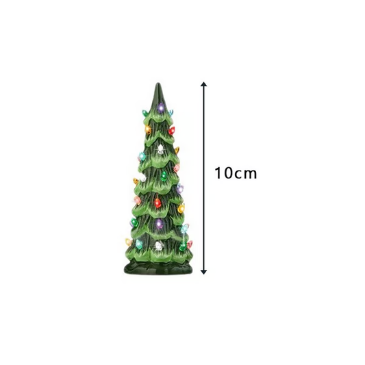🎁🎄Retro Hand-Painted Tabletop Christmas Trees (⏰Limited Quantities Available)