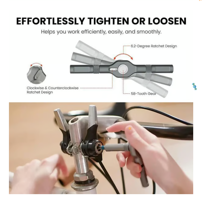 🔥Amazon original price $39.99🔥24 in 1 DlY Screwdriver Set Magnetic Compact and Portable Ratchet Screwdriver