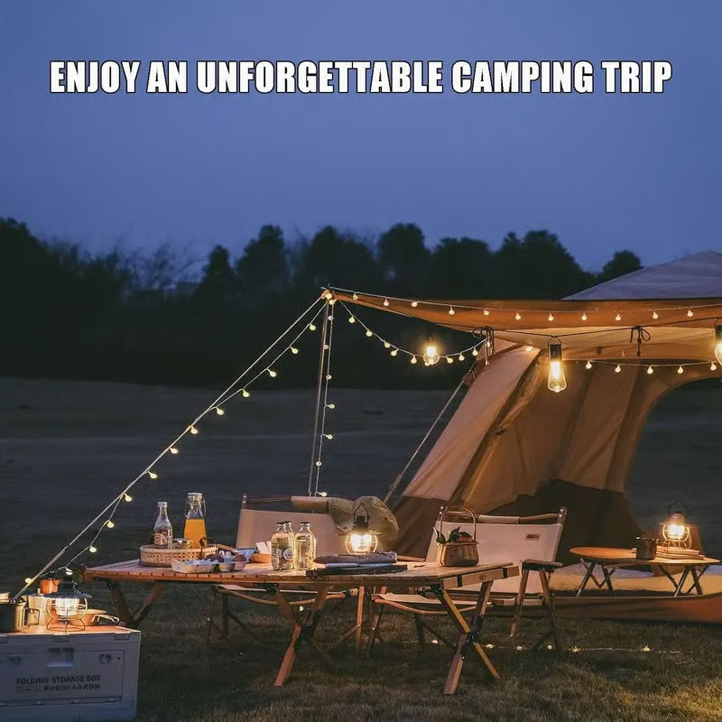 🔥Flash Sale 49% Off🔥💡Solar LED Camping Lantern with Hook