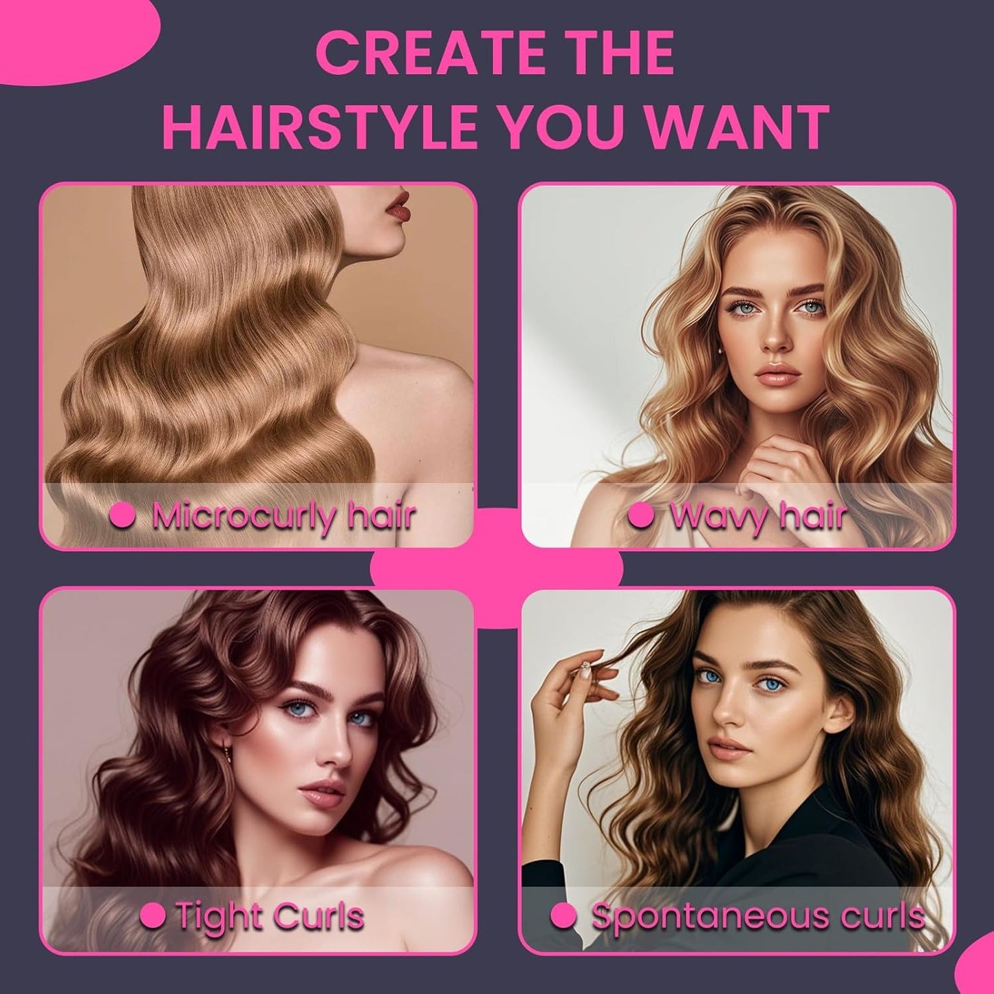 Automatic curling iron lazy curling tool