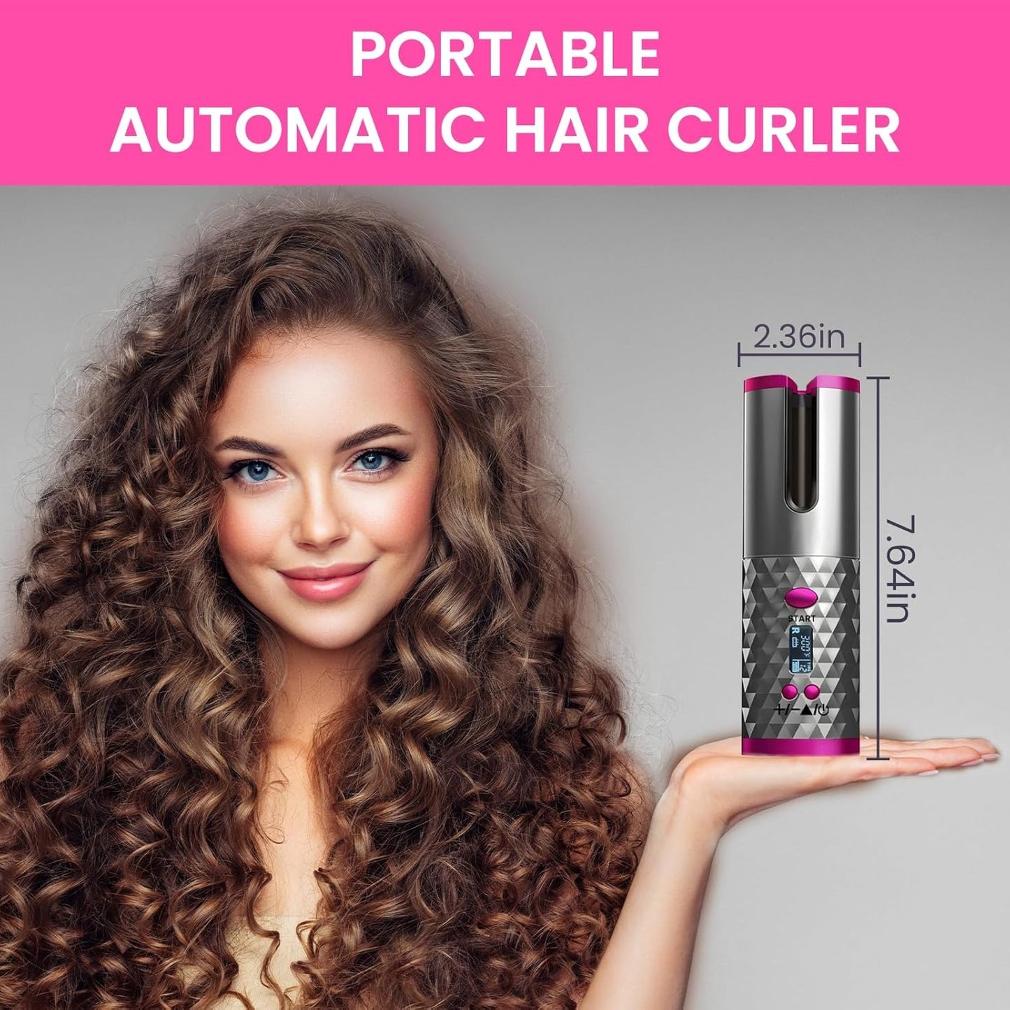 Automatic curling iron lazy curling tool